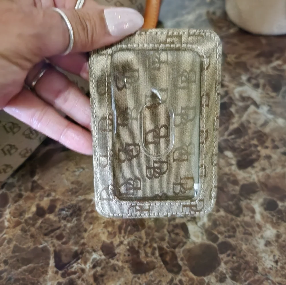 Dooney  & Bourke Large Monogram Bag +  3 Dooney accessories